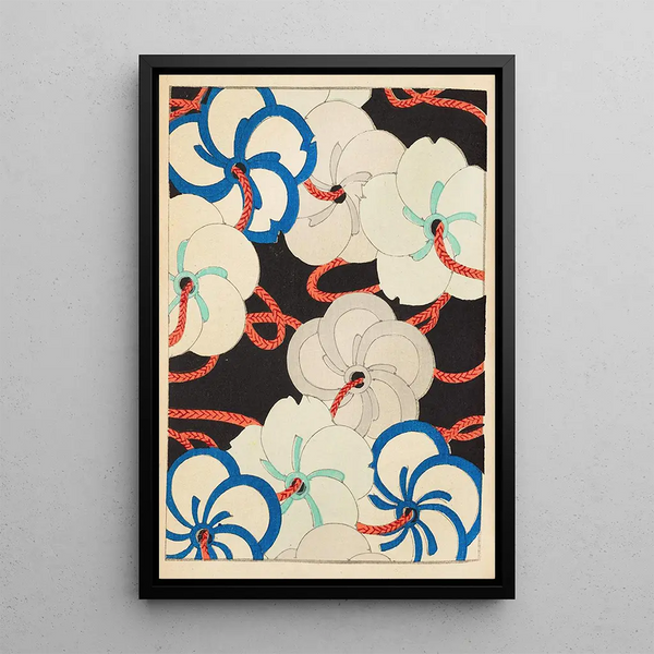 Bijutsukai Pl180 - Furuya Korin - Furuya Korin — framed artwork on a wall