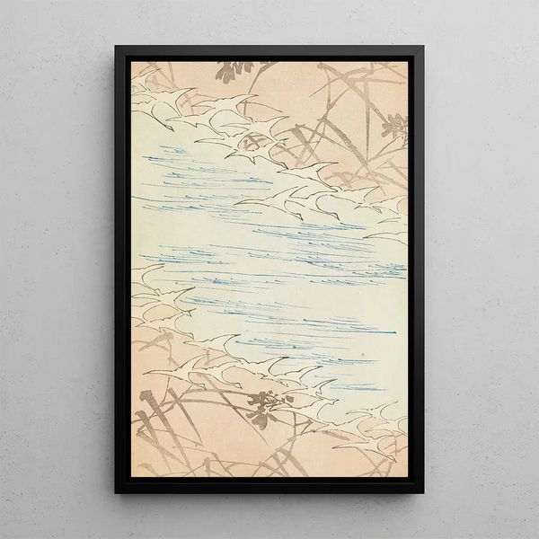 Bijutsukai Pl182 - Furuya Korin — framed artwork on a wall