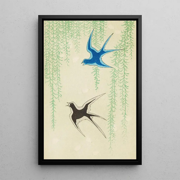 Bijutsukai Pl183 - Furuya Korin — framed artwork on a wall