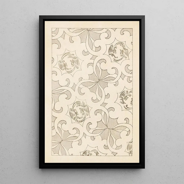 Bijutsukai Pl185 - Furuya Korin — framed artwork on a wall