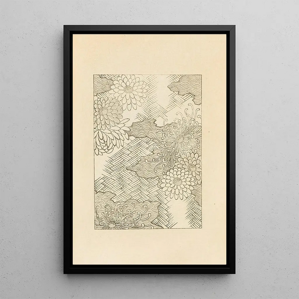 Bijutsukai Pl188 - Furuya Korin — framed artwork on a wall