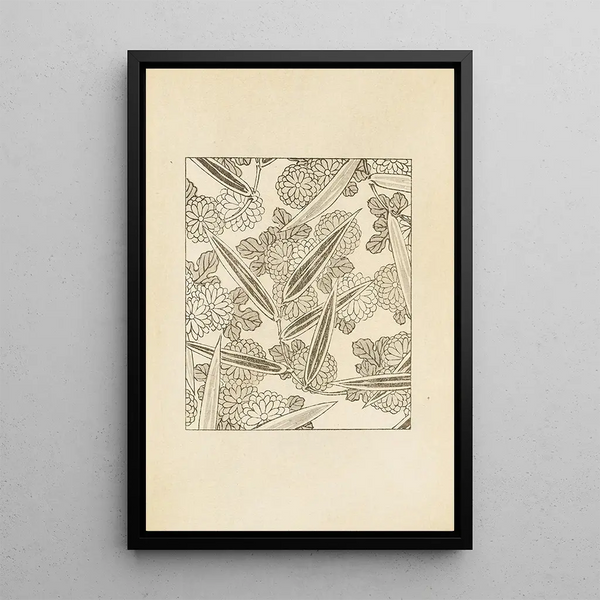 Bijutsukai Pl192 - Furuya Korin — framed artwork on a wall
