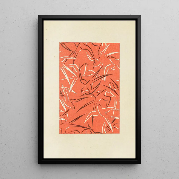 Bijutsukai Pl194 - Furuya Korin — framed artwork on a wall