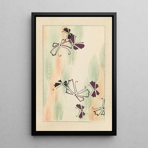 Bijutsukai Pl197 - Furuya Korin — framed artwork on a wall