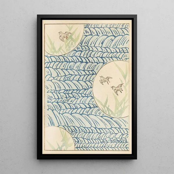 Bijutsukai Pl19 - Furuya Korin — framed artwork on a wall