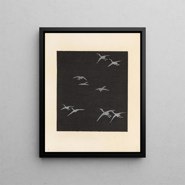 Bijutsukai Pl. 1 - Furuya Korin — framed artwork on a wall