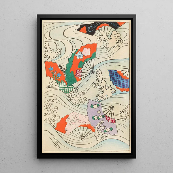 Bijutsukai Pl205 - Furuya Korin — framed artwork on a wall