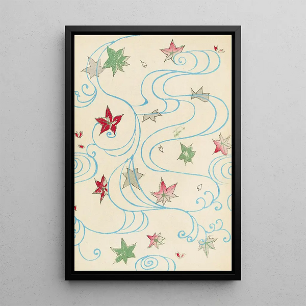 Bijutsukai Pl206 - Furuya Korin — framed artwork on a wall