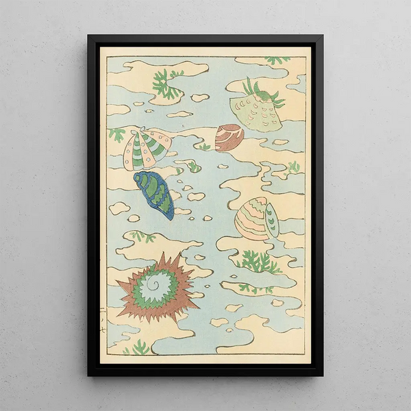 Bijutsukai Pl208 - Furuya Korin — framed artwork on a wall