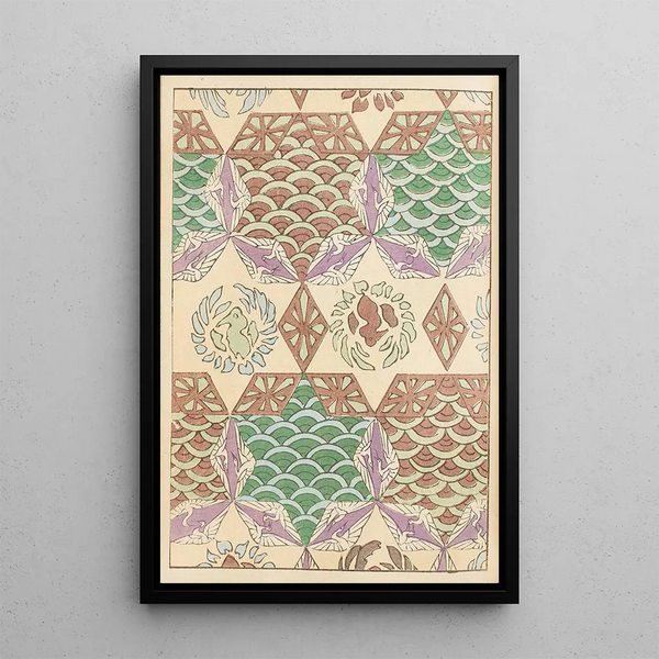 Bijutsukai Pl209 - Furuya Korin — framed artwork on a wall