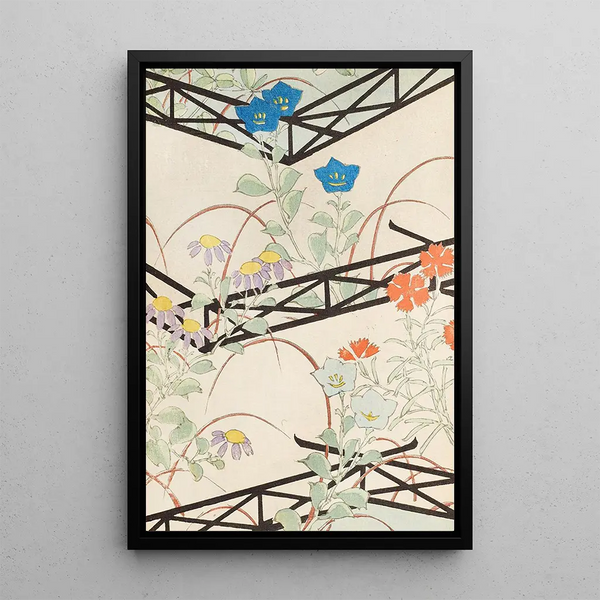 Bijutsukai Pl21 - Furuya Korin — framed artwork on a wall