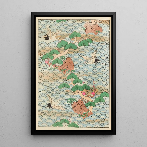 Bijutsukai Pl211 - Furuya Korin — framed artwork on a wall