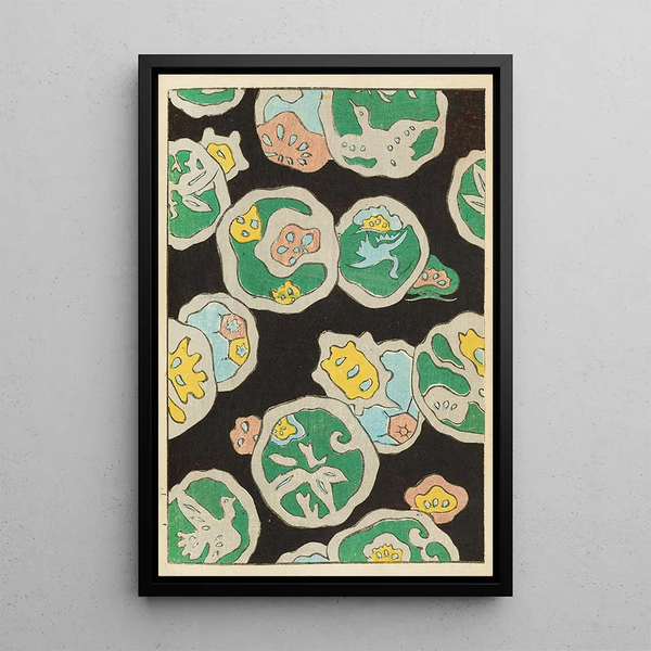 Bijutsukai Pl220 - Furuya Korin — framed artwork on a wall