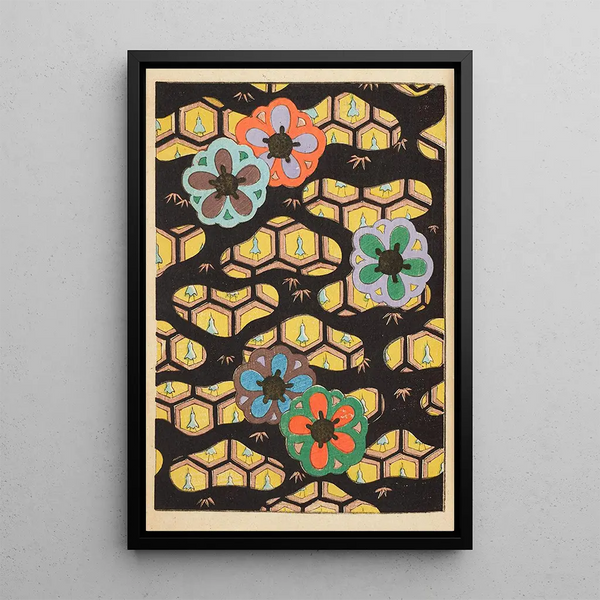 Bijutsukai Pl221 - Furuya Korin — framed artwork on a wall
