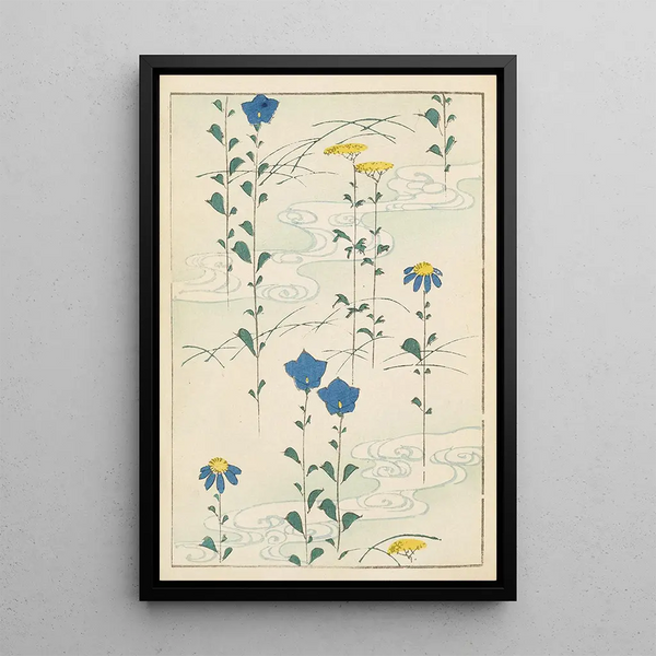 Bijutsukai Pl224 - Furuya Korin — framed artwork on a wall
