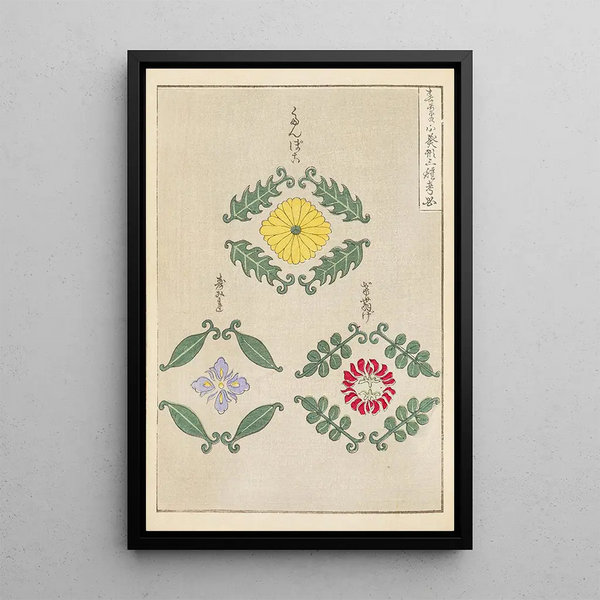 Bijutsukai Pl226 - Furuya Korin — framed artwork on a wall