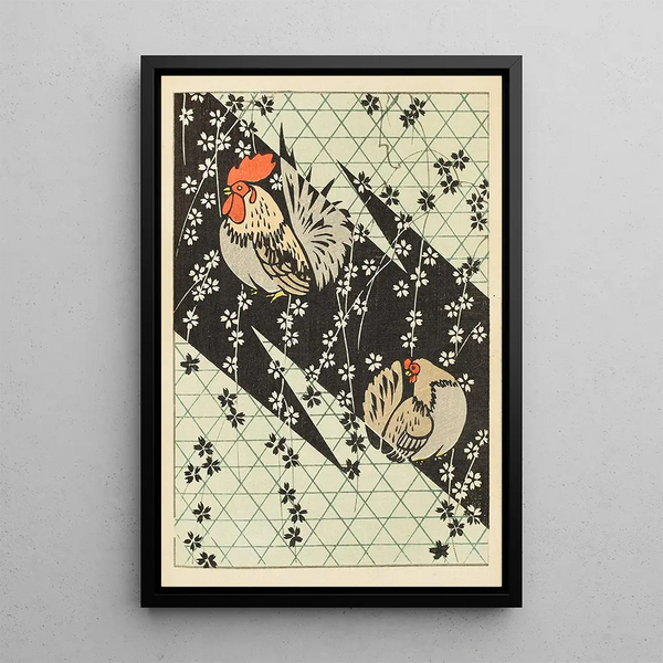 Bijutsukai Pl227 - Furuya Korin — framed artwork on a wall