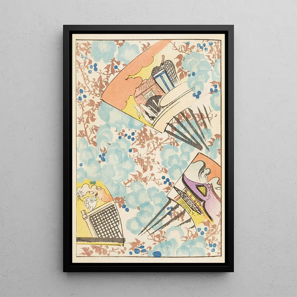 Bijutsukai Pl232 - Furuya Korin — framed artwork on a wall