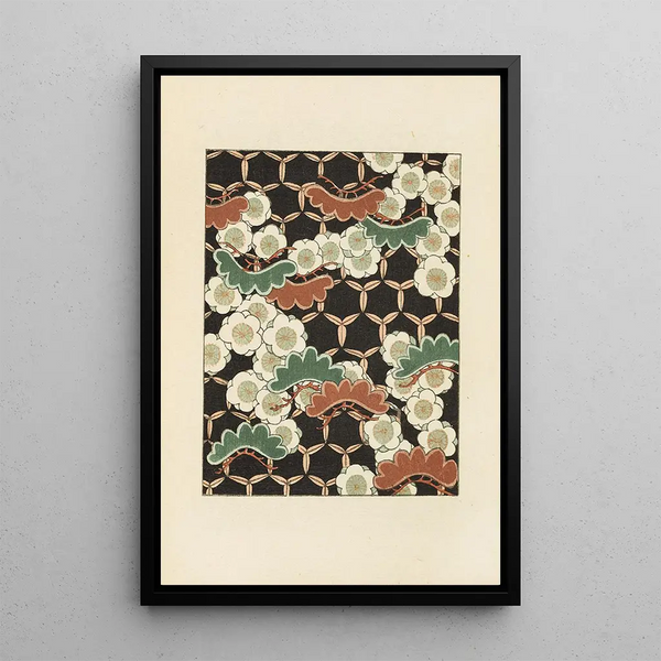 Bijutsukai Pl233 - Furuya Korin — framed artwork on a wall
