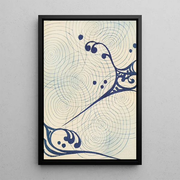 Bijutsukai Pl238 - Furuya Korin — framed artwork on a wall