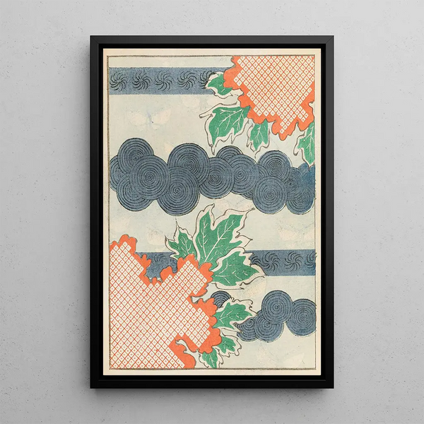 Bijutsukai Pl25 - Furuya Korin — framed artwork on a wall
