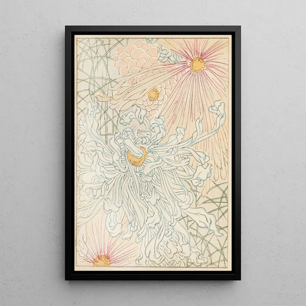 Bijutsukai Pl27 - Furuya Korin — framed artwork on a wall