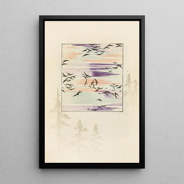 Bijutsukai Pl2 - Furuya Korin — framed artwork on a wall