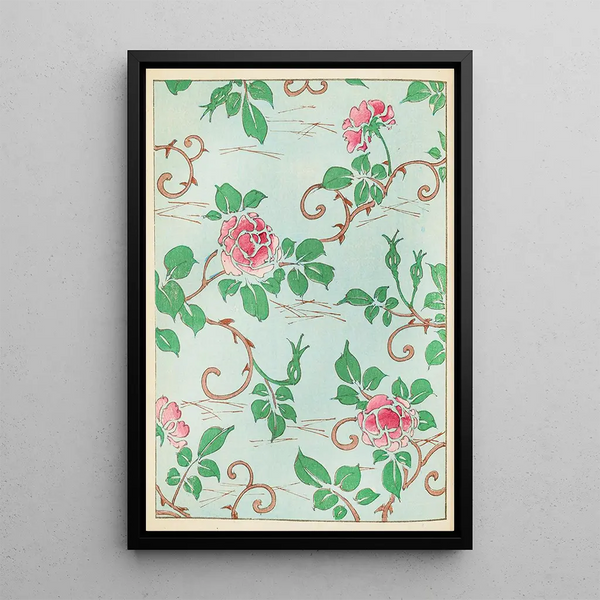 Bijutsukai Pl33 - Furuya Korin — framed artwork on a wall