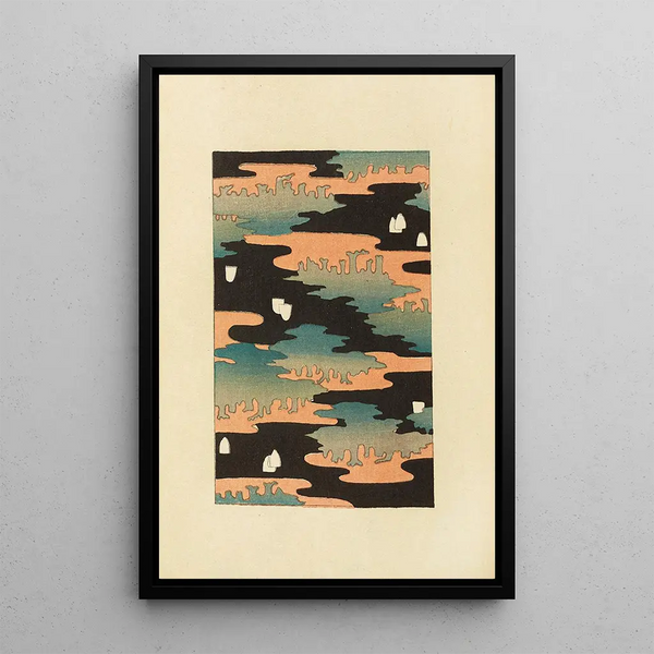 Bijutsukai Pl35 - Furuya Korin — framed artwork on a wall