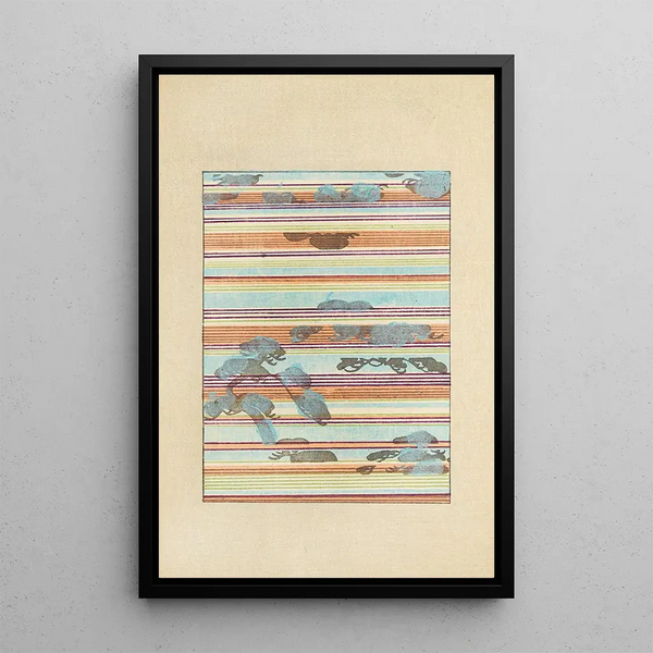 Bijutsukai Pl3 - Furuya Korin — framed artwork on a wall