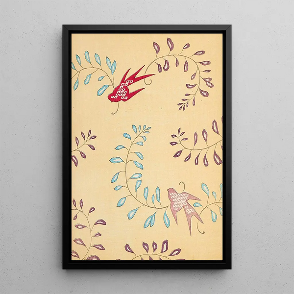 Bijutsukai Pl42 - Furuya Korin — framed artwork on a wall
