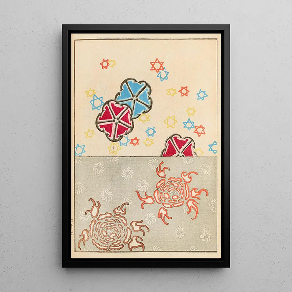 Bijutsukai Pl45 - Furuya Korin — framed artwork on a wall