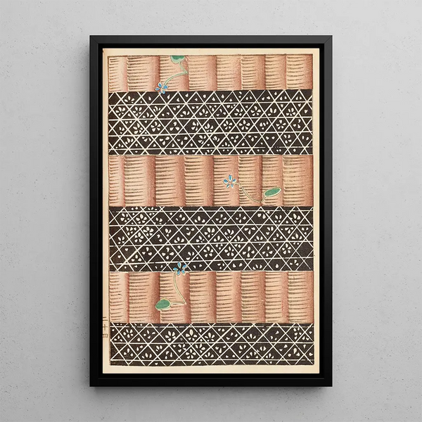 Bijutsukai Pl47 - Furuya Korin — framed artwork on a wall