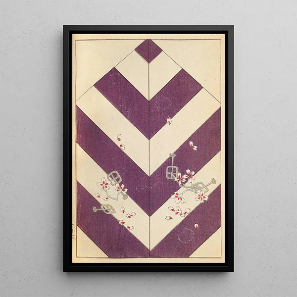 Bijutsukai Pl49 - Furuya Korin — framed artwork on a wall