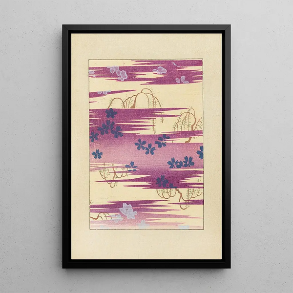 Bijutsukai Pl4 - Furuya Korin — framed artwork on a wall