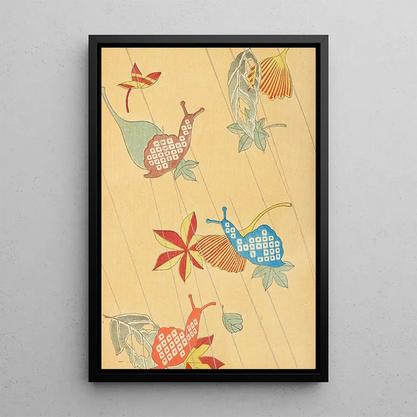 Bijutsukai Pl52 - Furuya Korin — framed artwork on a wall