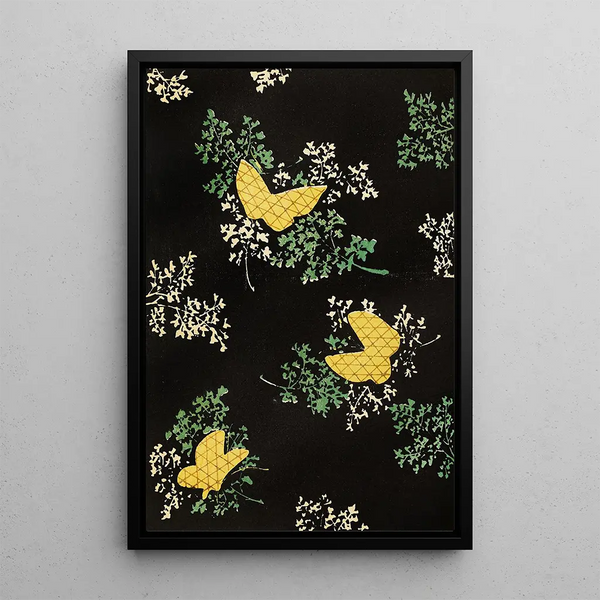 Bijutsukai Pl56 - Furuya Korin — framed artwork on a wall