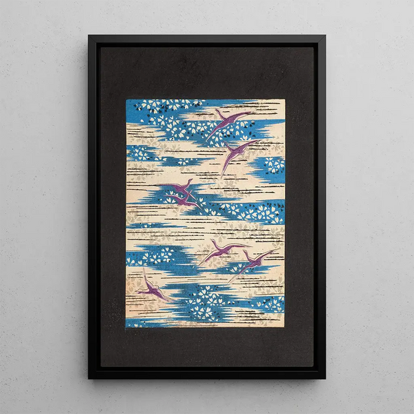 Bijutsukai Pl5 - Furuya Korin — framed artwork on a wall