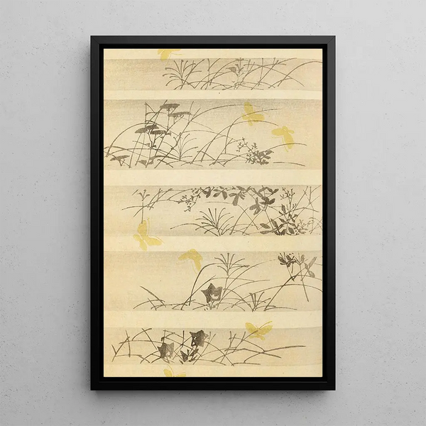 Bijutsukai Pl64 - Furuya Korin — framed artwork on a wall