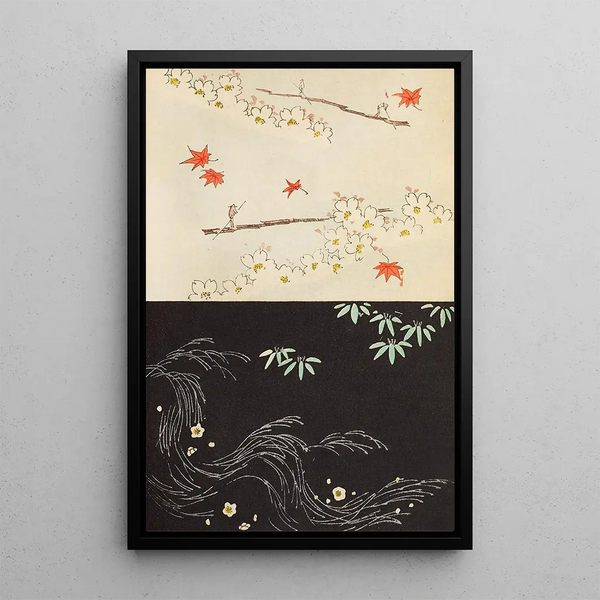Bijutsukai Pl65 - Furuya Korin — framed artwork on a wall