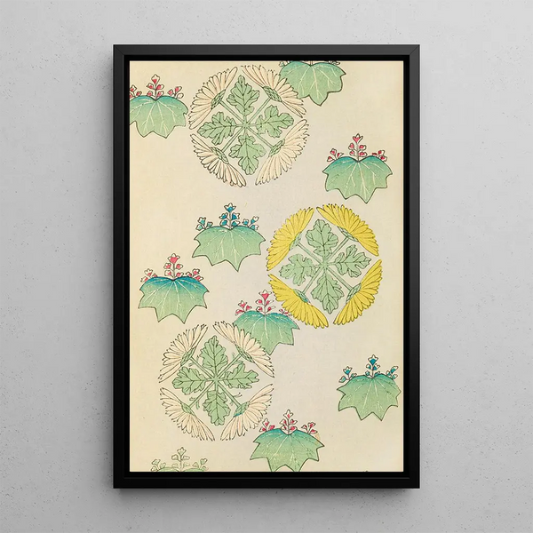 Bijutsukai Pl68 - Furuya Korin — framed artwork on a wall