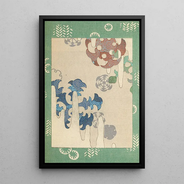 Bijutsukai Pl78 - Furuya Korin — framed artwork on a wall