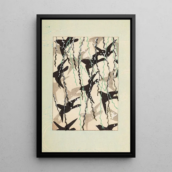 Bijutsukai Pl80 - Furuya Korin — framed artwork on a wall