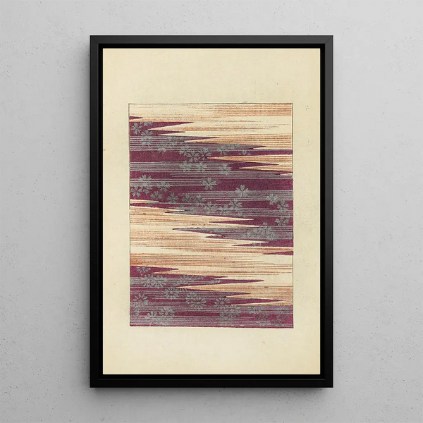 Bijutsukai Pl8 - Furuya Korin — framed artwork on a wall