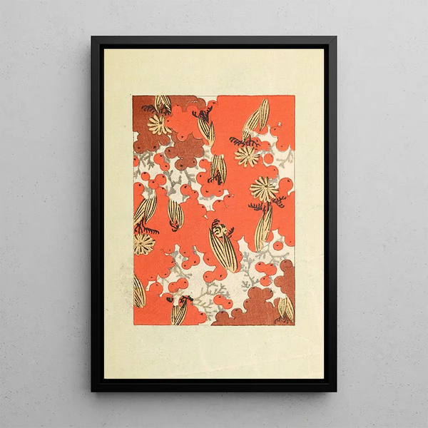 Bijutsukai Pl90 - Furuya Korin — framed artwork on a wall