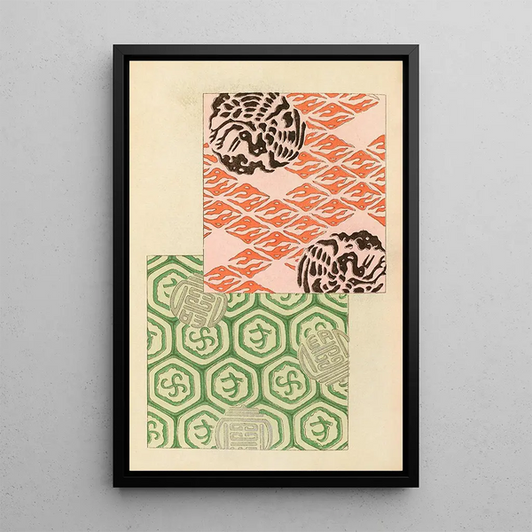 Bijutsukai Pl98 - Furuya Korin — framed artwork on a wall