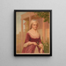 Martha Washington Painting - G. F. Gilman — framed artwork on a wall