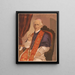 Pope Leo XIII - G. F. Gilman — framed artwork on a wall
