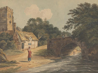 Church and bridge of Boldre - G. W. Gent — artwork view