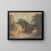 Church and bridge of Boldre - G. W. Gent — framed artwork on a wall
